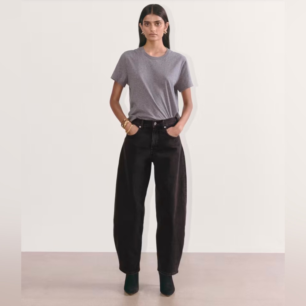 Everlane The Way High Curve Jean -Black -28L